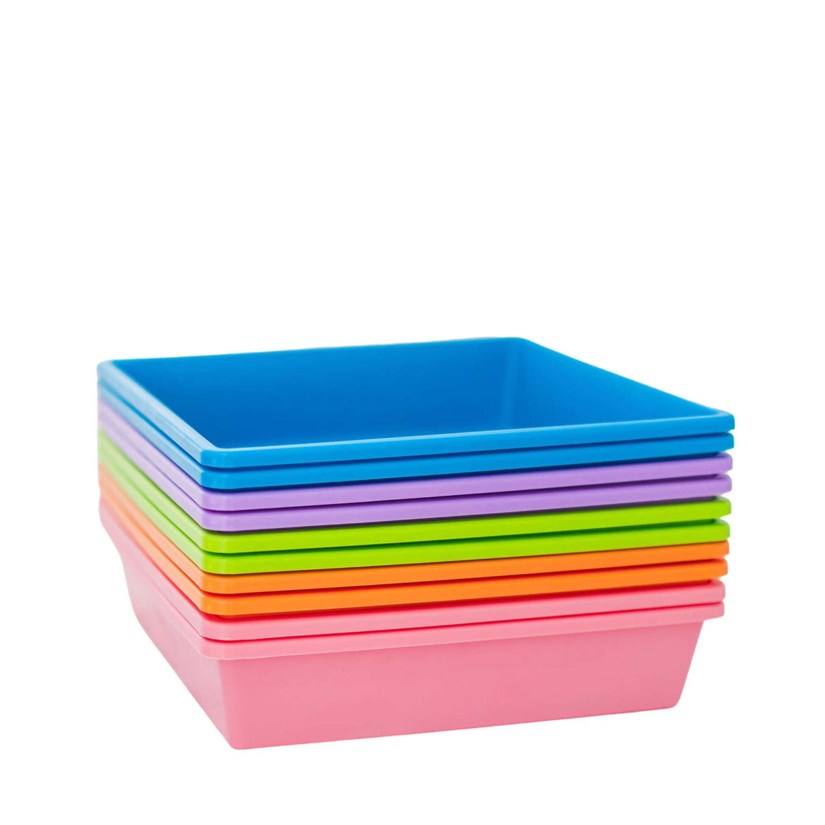 Deep Stackable Plastic Tray