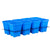 5" blue pots with insert