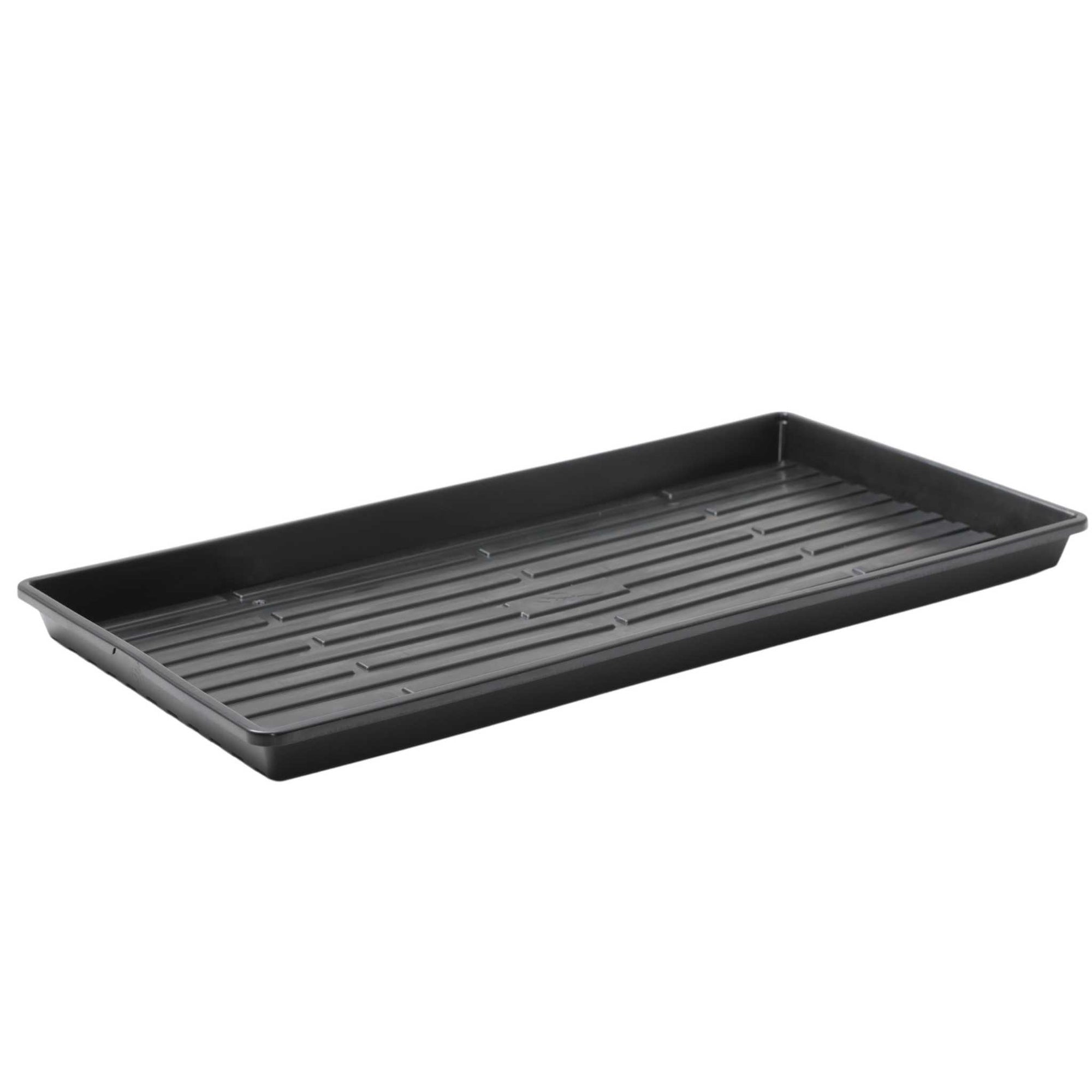 5 Pack Durable Black Plastic Growing Trays (no Drain Holes) 21 X