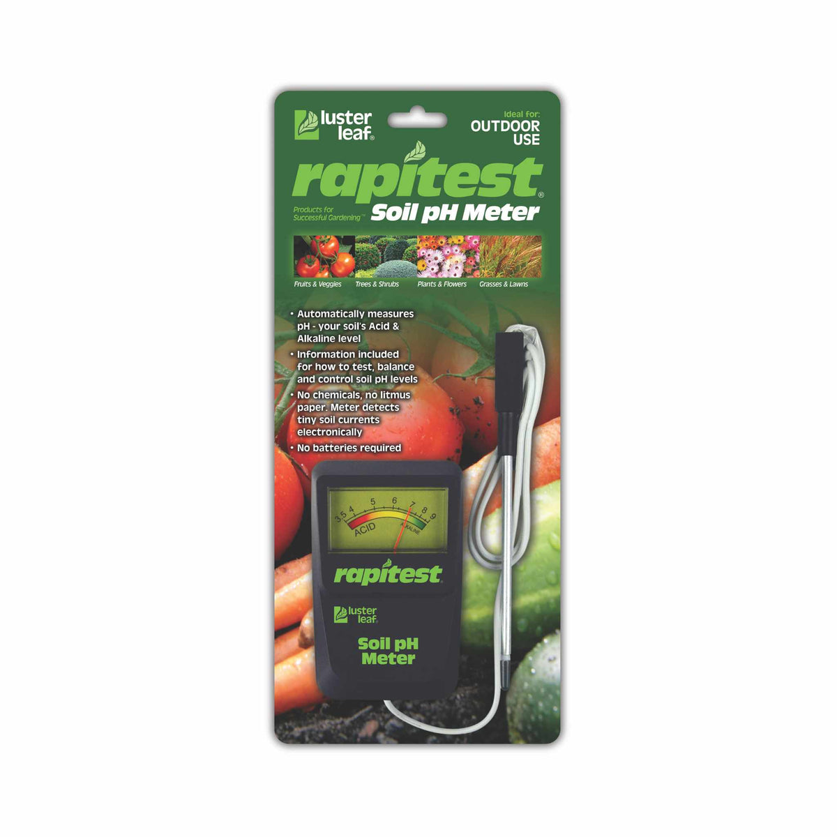 Luster Leaf Rapitest Soil pH Meter