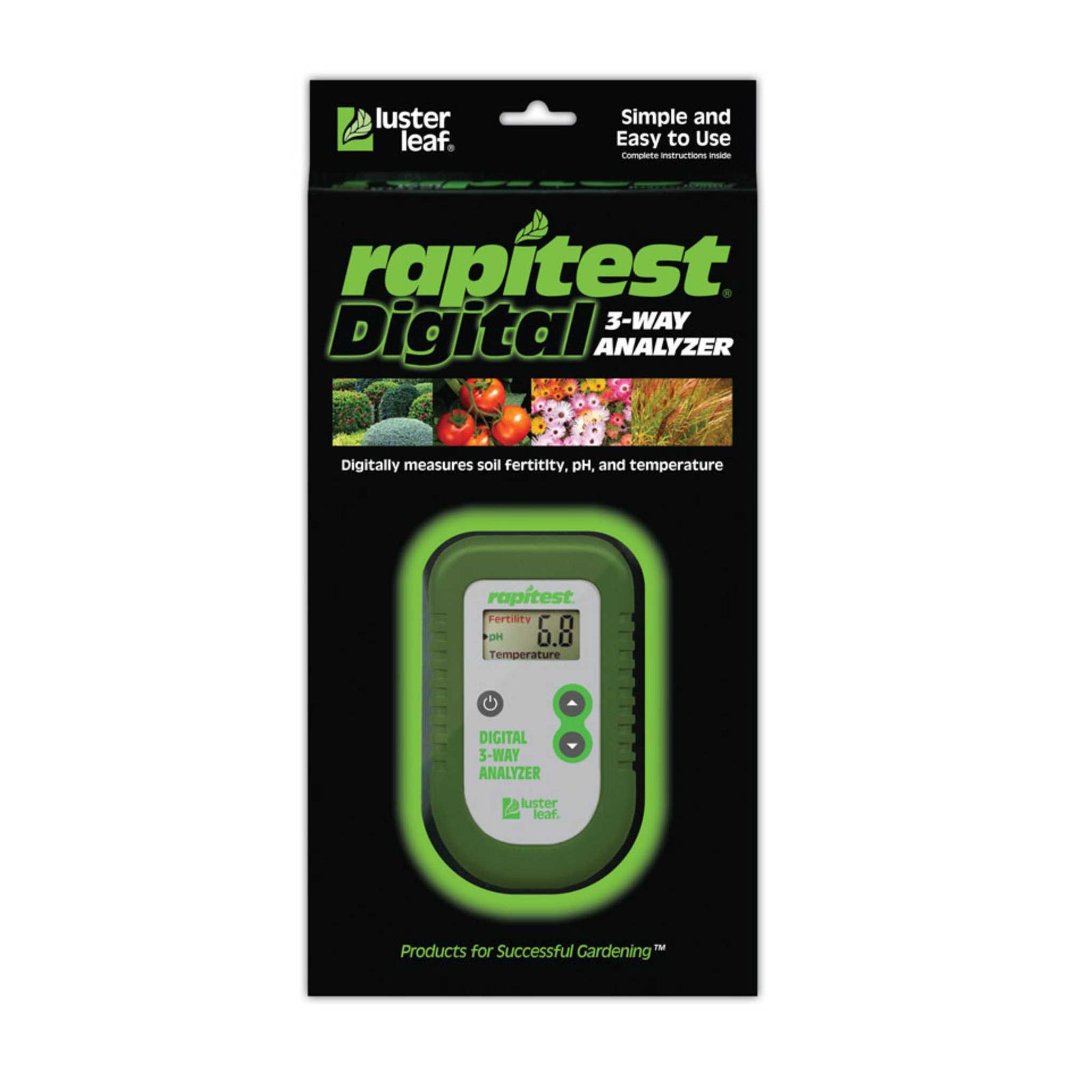 Luster Leaf Rapitest 3-Way Digital Analyzer 1836