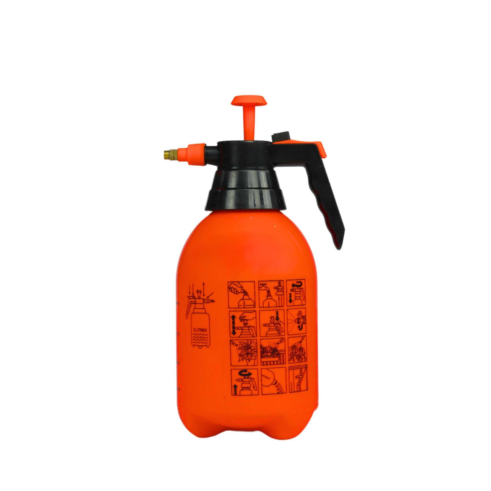 2 L Red Spray Pump Waterer